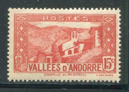 ANDORRE- Y&T N°29- Neuf Avec Charnière * - Nuovi