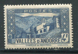 ANDORRE- Y&T N°89- Neuf Avec Charnière * - Nuovi