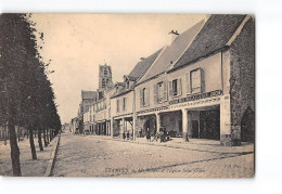 ETAMPES - Les Piliers Et L'Eglise Saint Gilles - état - Etampes