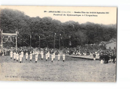 ARNAY LE DUC - Grandes Fêtes De Septembre 1912 - Festival De Gymnastique à L'Arquebuse - Très Bon état - Arnay Le Duc