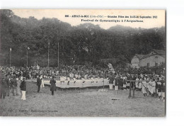 ARNAY LE DUC - Grandes Fêtes De Septembre 1912 - Festival De Gymnastique à L'Arquebuse - Très Bon état - Arnay Le Duc