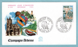 FDC France 1977- Champagne Ardenne - YT 1920 - 51 Chalons Sur Marne - 1970-1979