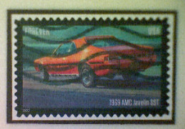 United States, Scott #5719, Used(o), 2022, Pony Cars: AMC Javelin, (60¢), Multicolored - Oblitérés