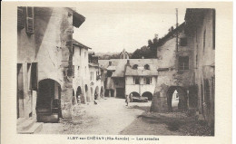 Cpa Alby Sur Chéran, Les Arcades - Alby-sur-Cheran