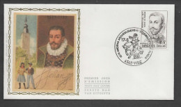 FDC Zijde : Nr 1896 Stempel: 4540 Vise - 1971-1980