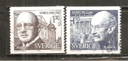 Suecia-Sweden Nº Yvert  1033-34 (usado) (o) - Usados