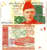 Pakistan 20 Rupees 2022 P-55p(2) UNC - Pakistan