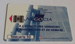 RARE   TELECARTE En1112  NEGOCIA    2168 EX - 50 Unidades