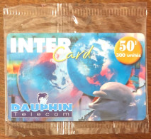 SAINT-MARTIN DAUPHIN TELECOM INTERCARD 50F NSB TELEFONKARTE SCHEDA TARJETA PHONECARD PREPAID PREPAYÉE CALLING - Antilles (French)