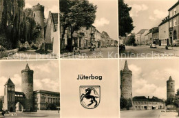 43368591 Jueterbog Alte Stadtmauer Zinnaer Strasse Platz Der Jugend Stadttuerme  - Jueterbog