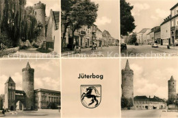 43368585 Jueterbog Alte Stadtmauer Zinnaer Strasse Platz Der Jugend Stadttuerme  - Jueterbog