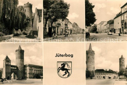 43368583 Jueterbog Alte Stadtmauer Zinnaer Strasse Platz Der Jugend Stadttuerme  - Jueterbog