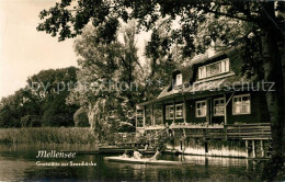 43368385 Mellensee Gaststaette Zur Seeschaenke Kajak Mellensee - Sperenberg