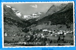 VIX207, Leukerbad, Louèche-les-Bains, Glacier De La Dala, 6431, Perrochet Phototypie, Circulée 19?7 - Loèche-les-Bains