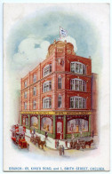 ADVERTISING : WRIGHT'S DAIRY - KING'S ROAD / SMITH STREET, CHELSEA - London Suburbs