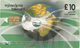 Cyprus, CYP-C-030a, 2000 World's Telecomunication Day, 2 Scans.   GEM5 (Red) - Chypre