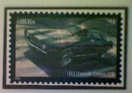 United States, Scott #5717, Used(o), 2022, Pony Cars: Chevrolet Camaro, (60¢), Multicolored - Used Stamps
