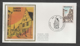 FDC Zijde : Nr 1908 Stempel: Enghien 1390 Edingen - 1971-1980