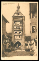 RIQUEWIHR Reichenweier Dolder édition Héliogravure De La Revue Alsacienne Rue Brulée à Strasbourg Carte Rare - Riquewihr