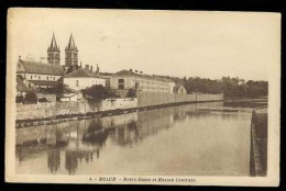 MELUN  Prison Centrale édition F.DAVID Carte Rare - Melun