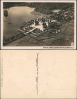 Ansichtskarte Moritzburg Luftbild Jadschloß 1943 Walter Hahn:3781 - Moritzburg
