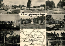 43369784 Bad Lippspringe Kurhaus Kurpark Eingang Kaiser Karls Park Leuchtfontaen - Bad Lippspringe