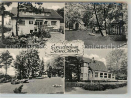 43369321 Holzem Eifel Sanatorium Haus Hardt Garten Pavillon Cornely Karte Nr 123 - Bad Muenstereifel