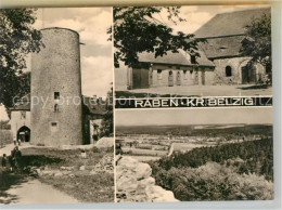 43369295 Raben Brandenburg Burg Rabenstein DJH Jugendherberge Landschaftspanoram - Belzig