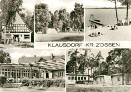 43369122 Klausdorf Mellensee Gaststaette Campingplatz Badestrand Bungalows Klaus - Sperenberg