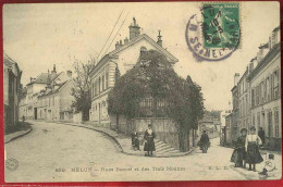 1063 - MELUN - RUES BANCEL ET DES TROIS MOULINS - Melun