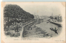 22536 - AMIENS - LE MARCHE SUR L EAU / LES HORTILLONS - Amiens