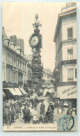 17127 - AMIENS - L HORLOGE ET LA RUE DES VERGAUX - Amiens