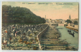 17077 - AMIENS - MARCHE SUR L EAU / BATEAUX D HORTILLONS - Amiens