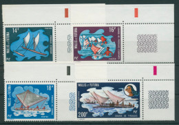 Wallis Und Futuna 1972 Segelboote Pirogen-Wettbewerbe 238/41 Postfrisch - Unused Stamps