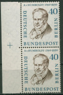 Berlin 1957 Alex. V. Humboldt Senkrechtes Paar Mit Passerkreuz 171 Postfrisch - Ongebruikt