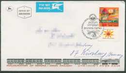 Israel 1970 Eisenbahn Kamel 466 Mit Tab Ersttagsbrief FDC (X61320) - FDC