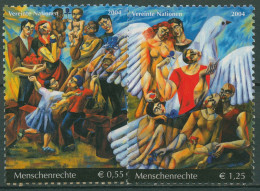 UNO Wien 2004 Menschenrechte Erziehung Gemälde 430/31 Postfrisch - Nuevos