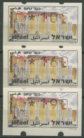 Israel ATM 1994 Kapernaum Satz 3 Werte (mit Phosphor), ATM 22.2 Y S8 Postfrisch - Viñetas De Franqueo (Frama)