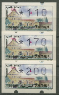 Israel ATM 1994 Nazareth Satz 3 Werte (ohne Phosphor) ATM 13.2 X S9 Postfrisch - Viñetas De Franqueo (Frama)