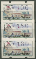 Israel ATM 1994 Nazareth Automat 023, Satz 3 Werte, ATM 19.2 X S3 Postfrisch - Franking Labels