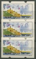 Israel ATM 1994 Jaffa Automat 004, Satz 3 Werte, ATM 16.1 X S5 Postfrisch - Franking Labels