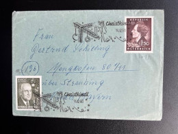 AUSTRIA 1960 LETTER CHRISTKINDL TO MENGKOFEN 14-12-1960 OOSTENRIJK OSTERREICH - Brieven En Documenten