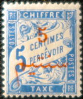 LP3039/199 - COLONIES FRANÇAISES - MAROC - 1911 - TIMBRE TAXE - N°10 NEUF* - Impuestos