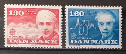 1980 - Denmark - MNH - Europa CEPT - Famous People + 1982 - Historical Facts + 1984 - 25 Years CEPT - 6 Stamps - Ongebruikt