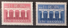 1984 - Denmark - MNH - Europa CEPT - 25 Years Of CEPT + 1987- ModernArchitecture - 4 Stamps - Ongebruikt