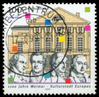 BRD BUND 1999 Nr 2028I Zentrisch Gestempelt X6CD376 - Used Stamps