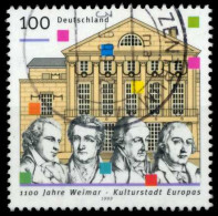 BRD BUND 1999 Nr 2028I Zentrisch Gestempelt X6CD392 - Used Stamps