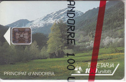 AND-013 TARJETA DE ANDORRA DEL VALL DEL SERRAT  (NUEVA-MINT) - Andorra