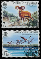 ZYPERN 1986 Nr 655-656 Gestempelt X5C62DE - Used Stamps