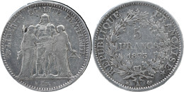 FRANCE - 1873 - 5 Francs Hercule - Paris (A) -20-541 - 5 Francs